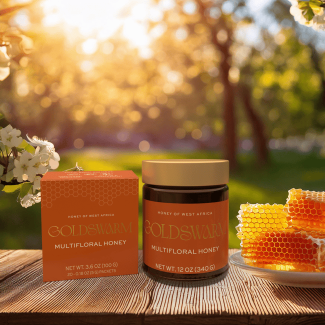 Signature Honey Set — 12 oz Jar + To Go Packets (20 ct)