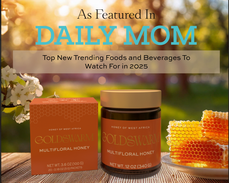 Goldswarm Honey Recognized as a Top Trending Food in 2025 by Daily Mom
