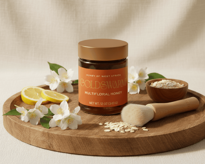honey facial mask
