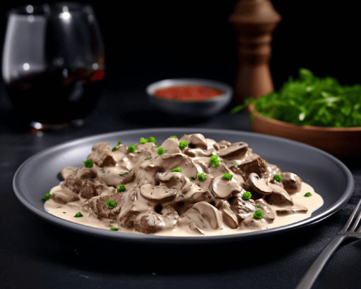 Wild Mushroom Stroganoff with Goldswarm Honey